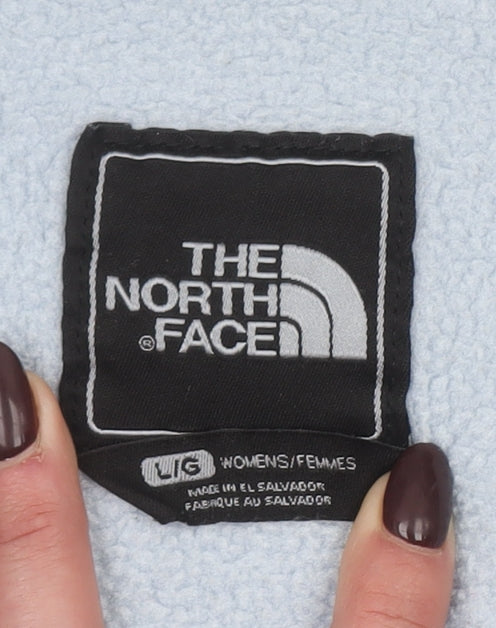 The North Face Womens Grey Fleece Softshell Jacket Size L