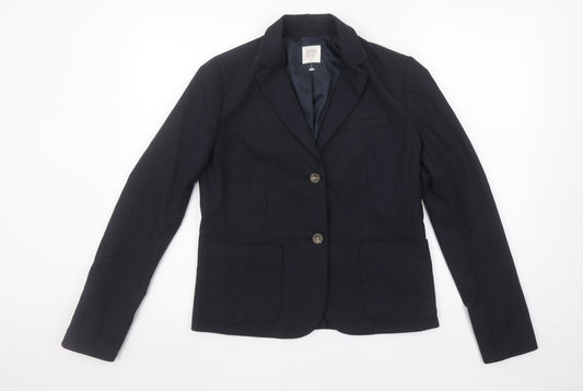 GAP Women’s Navy Modern Blazer UK 10 Classic Tailored Fit