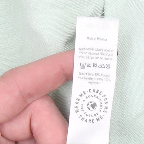 George Women’s Sage Green Single Breasted Blazer Size 8