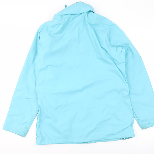 Regatta Women's Blue Waterproof Hooded Rain Jacket UK 14