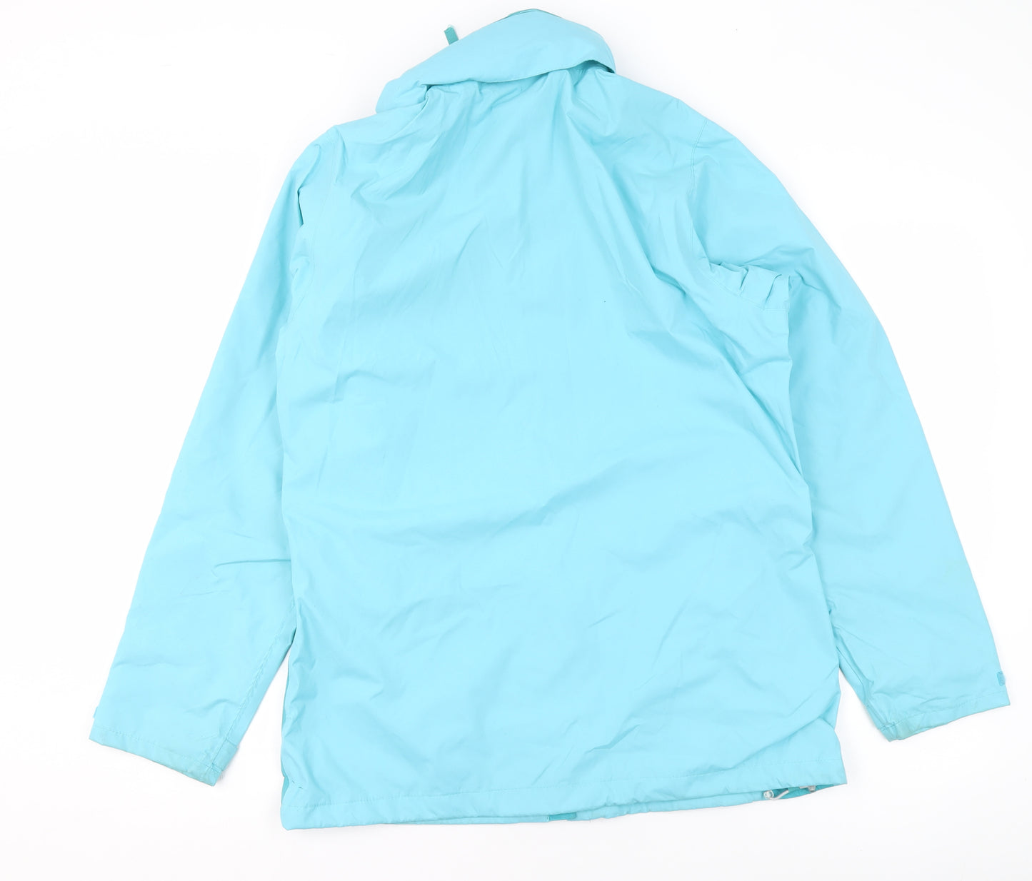 Regatta Women's Blue Waterproof Hooded Rain Jacket UK 14