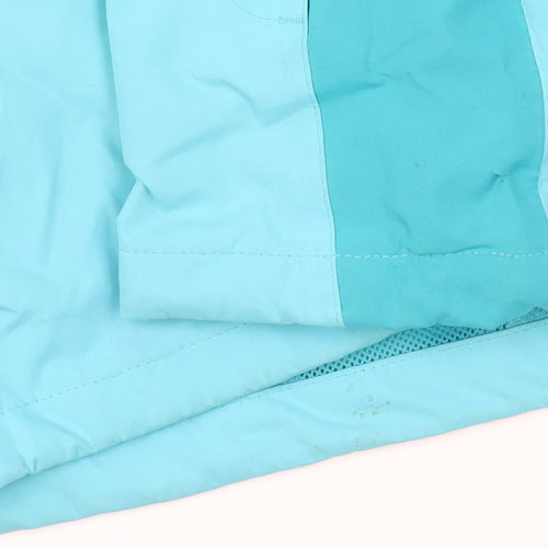 Regatta Women's Blue Waterproof Hooded Rain Jacket UK 14