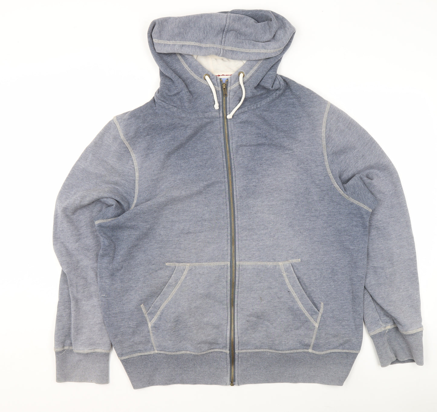 Peter Storm Mens Grey XL Full Zip Hooded Basic Jacket