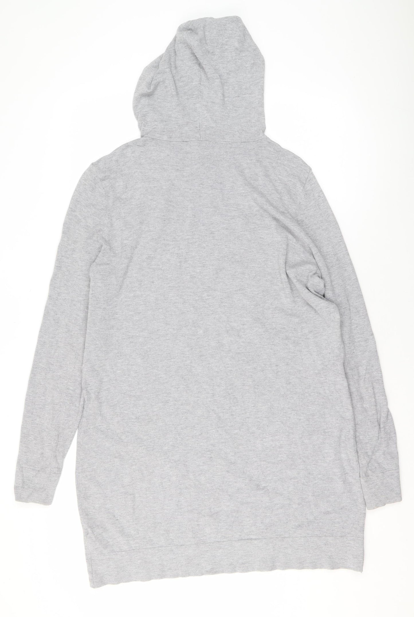 Fabletics Women Grey XL Pullover Hoodie Viscose Nylon Blend