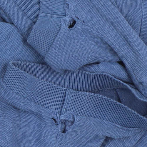 Ralph Lauren Men's Blue Cotton Polo Shirt Size L Classic Fit