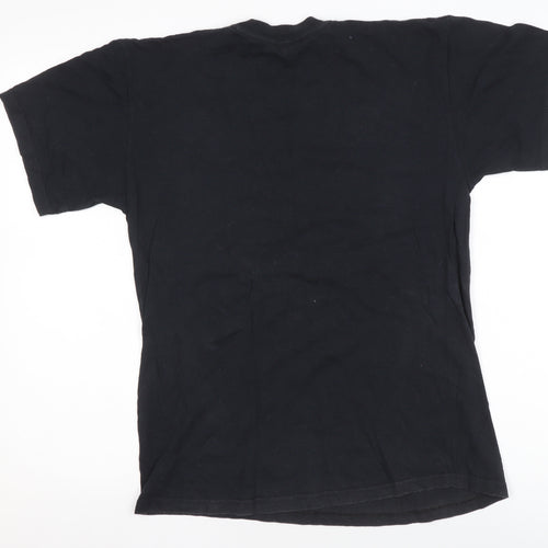 Fruit of the Loom Men's Black Medium Grease Retro Graphic T-Shirt