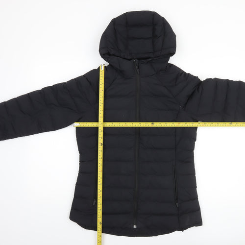 Marks and Spencer Women’s Black Size 10 Hooded Puffer Jacket