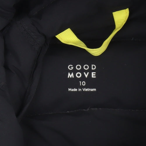 Marks and Spencer Women’s Black Size 10 Hooded Puffer Jacket