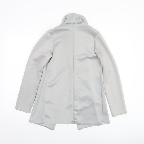 I Saw It First Women's Grey Double-Breasted Blazer UK 6