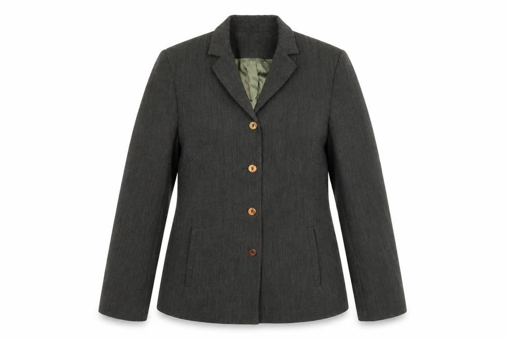 Debenhams Women Grey Size 10 Single-Breasted Suit Jacket