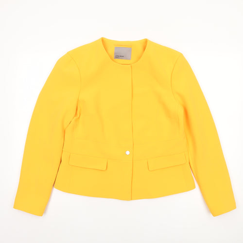 Vero Moda Women's Yellow Tailored Blazer Jacket L