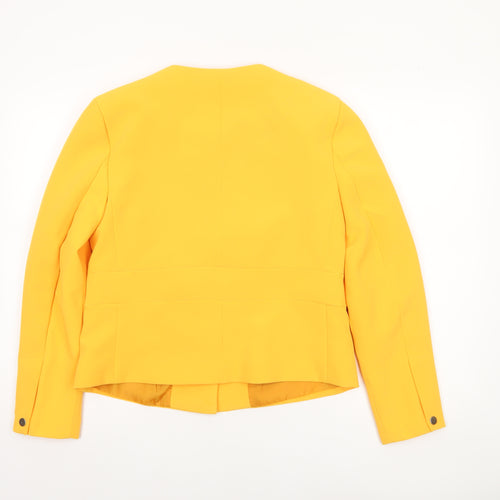 Vero Moda Women's Yellow Tailored Blazer Jacket L
