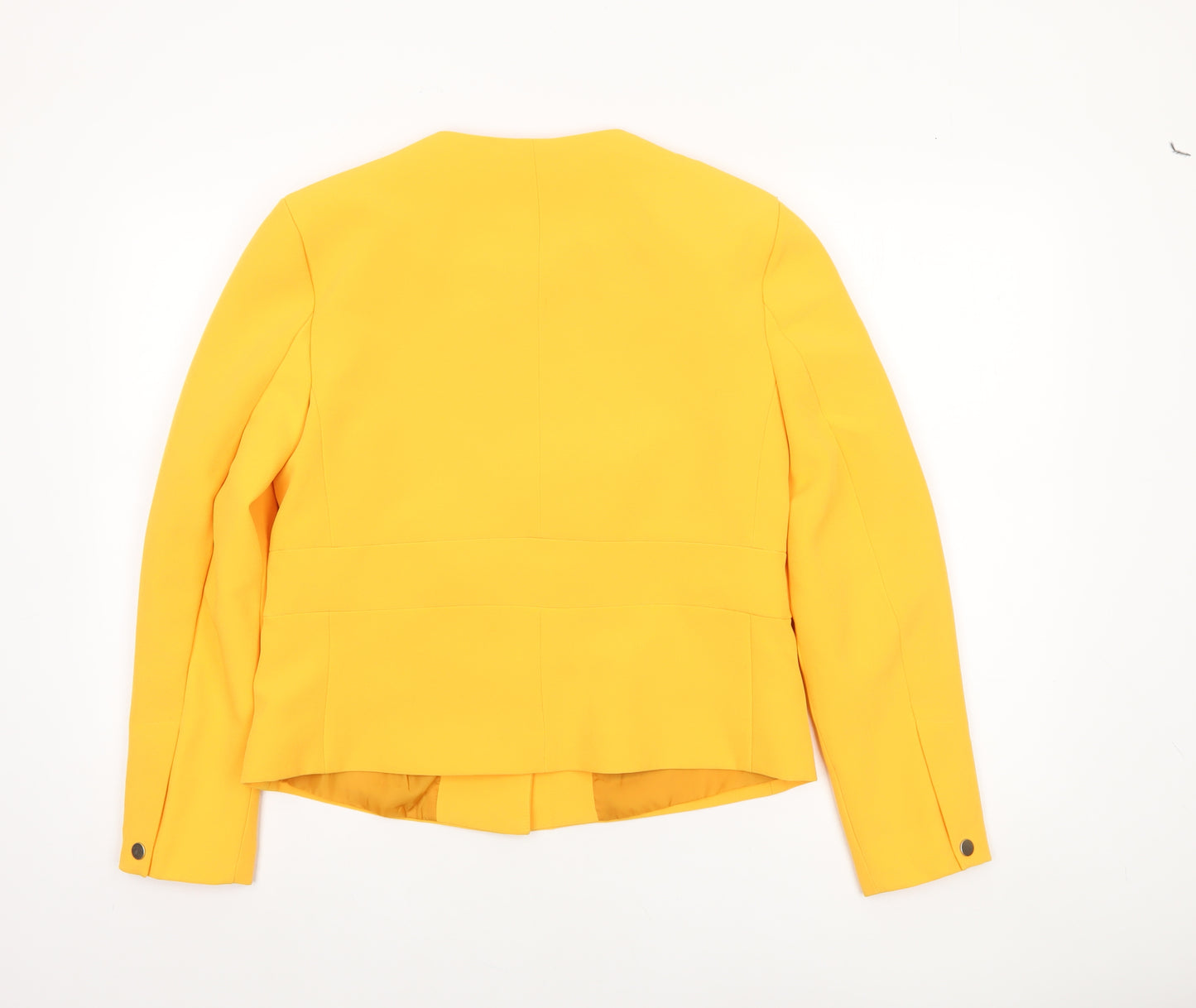 Vero Moda Women's Yellow Tailored Blazer Jacket L