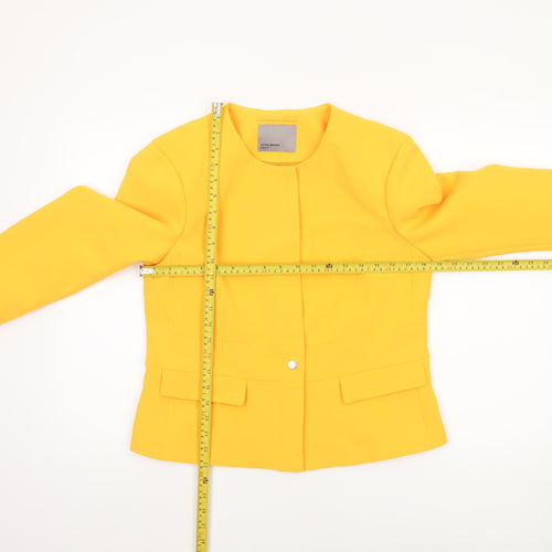 Vero Moda Women's Yellow Tailored Blazer Jacket L