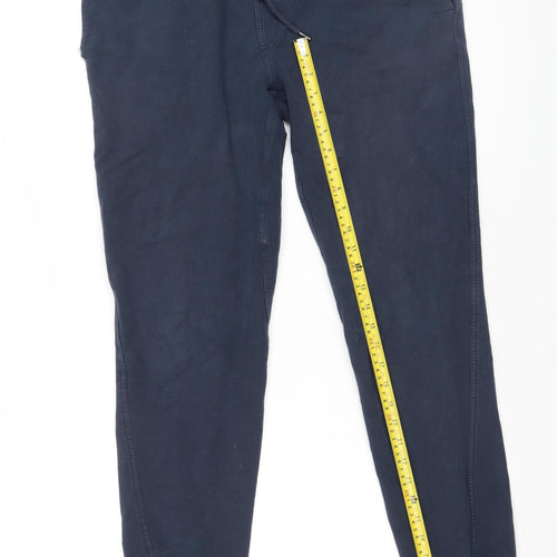 Michael Kors Men's Blue Jogger Trousers Size L Cotton Blend