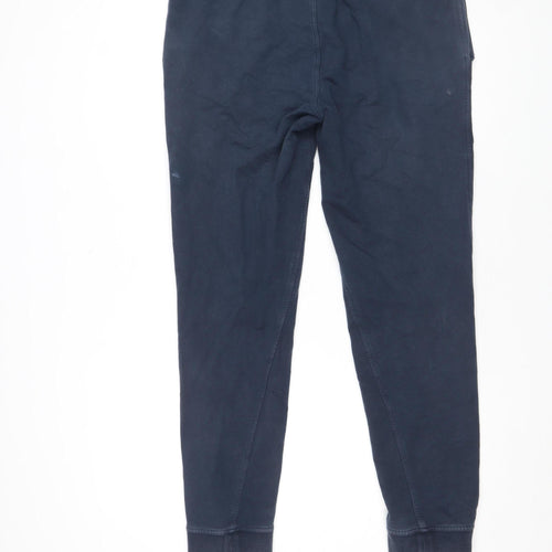 Michael Kors Men's Blue Jogger Trousers Size L Cotton Blend