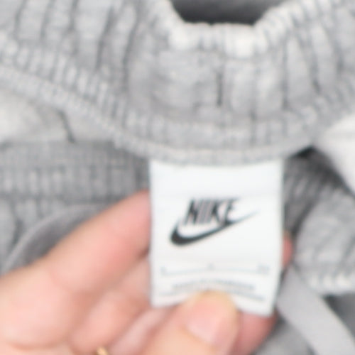 Nike Men's Grey Jogger Fleece Sweatpants Size M