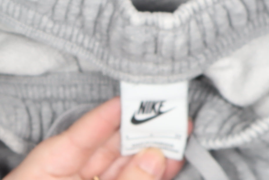Nike Men's Grey Jogger Fleece Sweatpants Size M