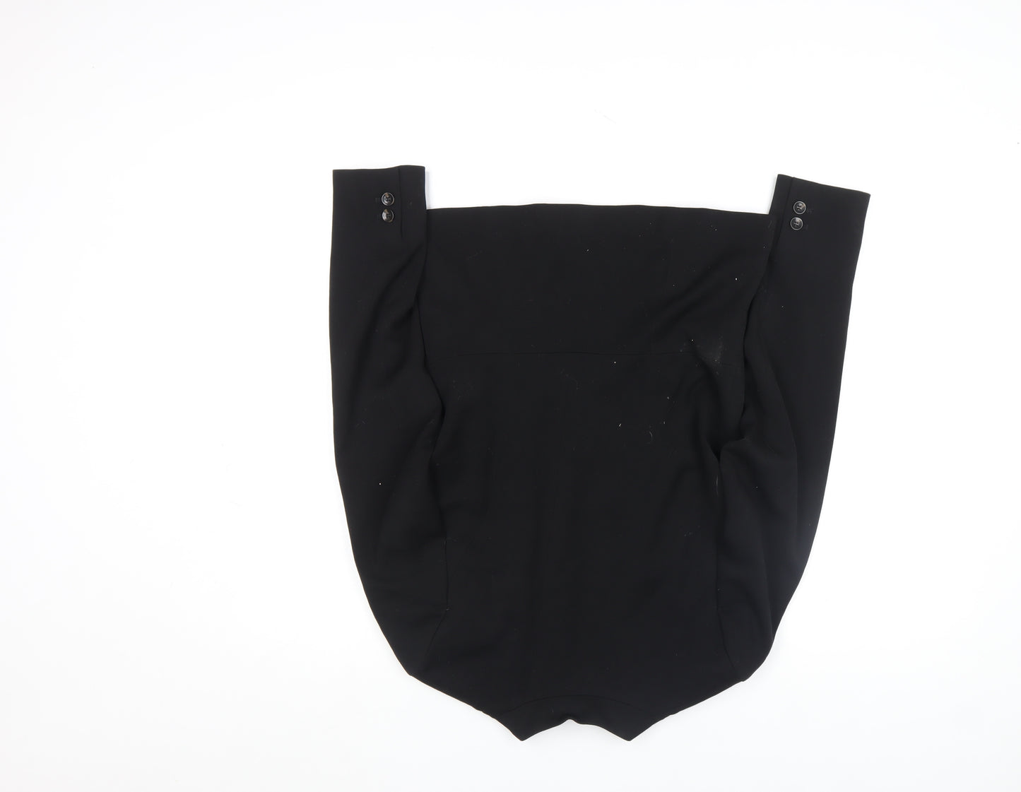 H&M Womens Black Blazer Jacket Size 10 Regular Fit Workwear