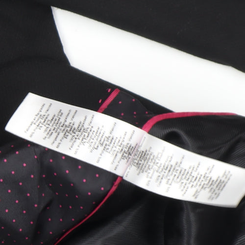Next Women Black Size 8 Tailored Blazer Jacket