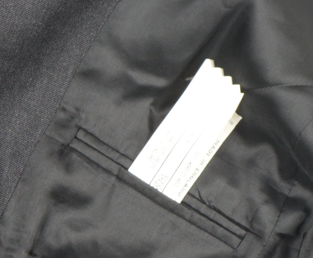 Women's Black Wool Classic Blazer Made in England Size M