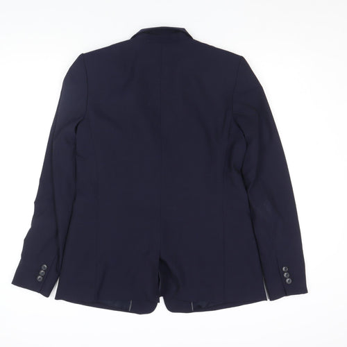 Banana Republic Women's Blue Classic Blazer Size 8 Workwear Jacket