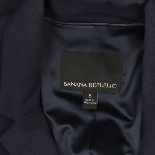 Banana Republic Women's Blue Classic Blazer Size 8 Workwear Jacket
