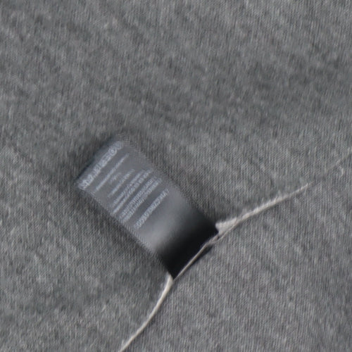 Tu Women Grey Size 8 Mid-Length Wool Blend Overcoat