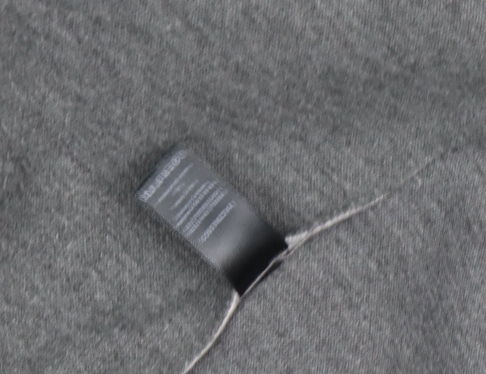 Tu Women Grey Size 8 Mid-Length Wool Blend Overcoat