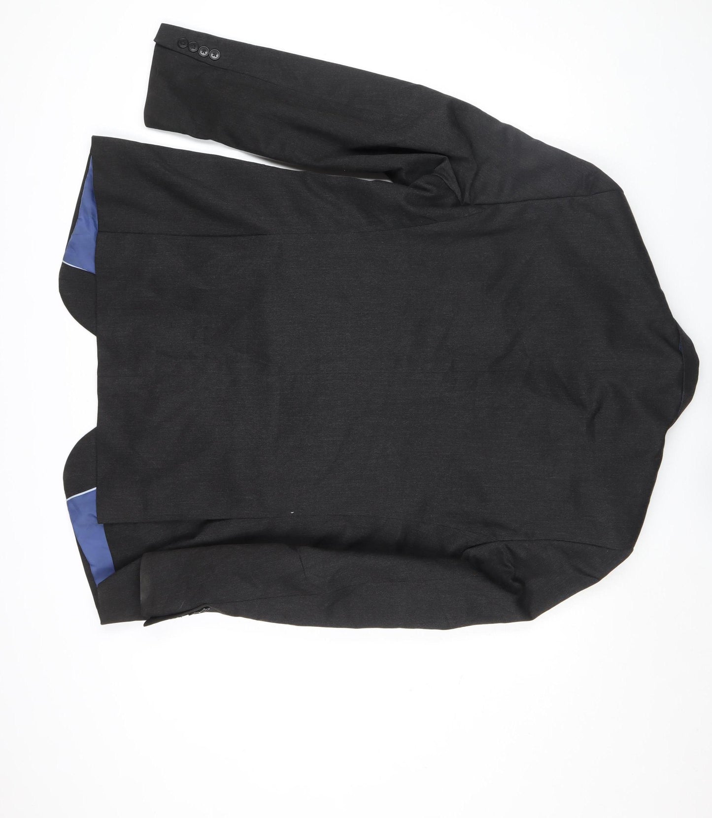 Marks and Spencer Men's Black Wool Blend Regular Fit Blazer 42in