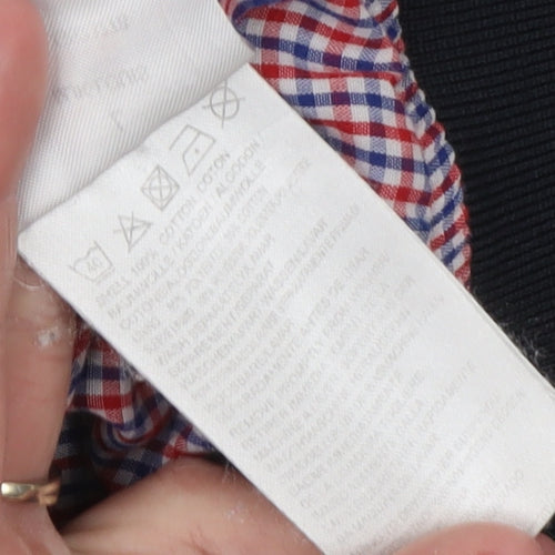 BS Quality Apparel Men’s Grey Cotton Bomber Jacket L Collared Zip Casual