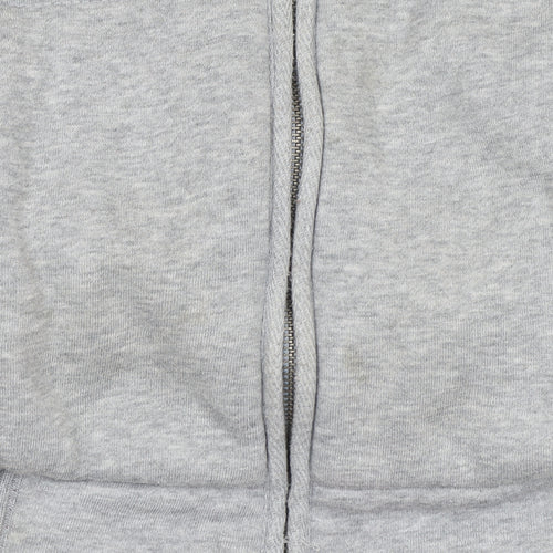 Diesel Men's Grey Full Zip Sweatshirt XL High Neck Casual