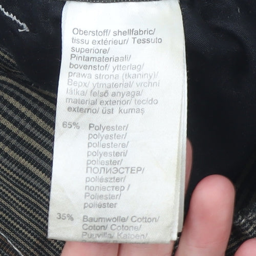 bpc bonprix Men's Brown Striped Cargo Trousers Size 36R