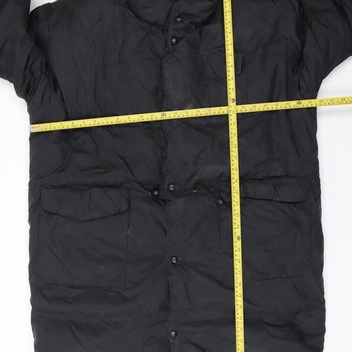West Bend Women’s Black Mid-Length Puffer Jacket M