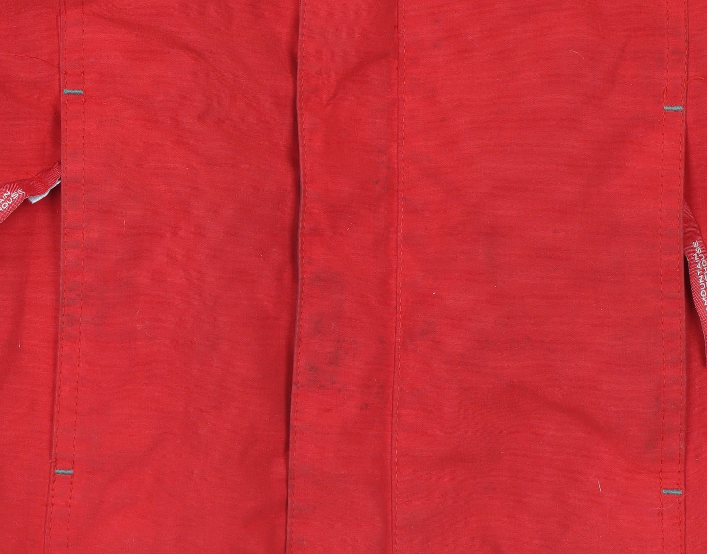 Mountain Warehouse Boys Red Waterproof Hooded Rain Coat Jacket 3-4 Years
