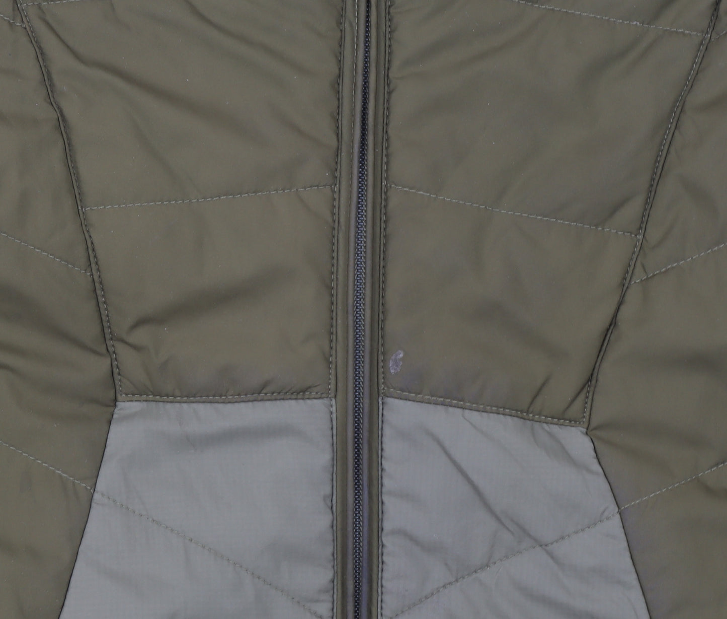 Cintamani Women Green Long Puffer Jacket L Lightweight Outdoor