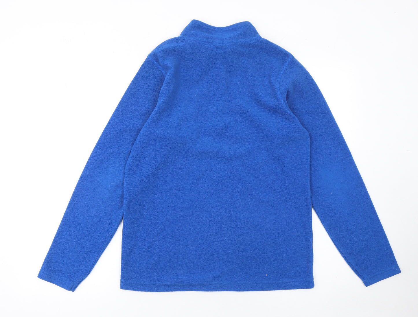 Regatta Boys Blue Fleece 1/4 Zip Sweatshirt Size 148 Classic Fit