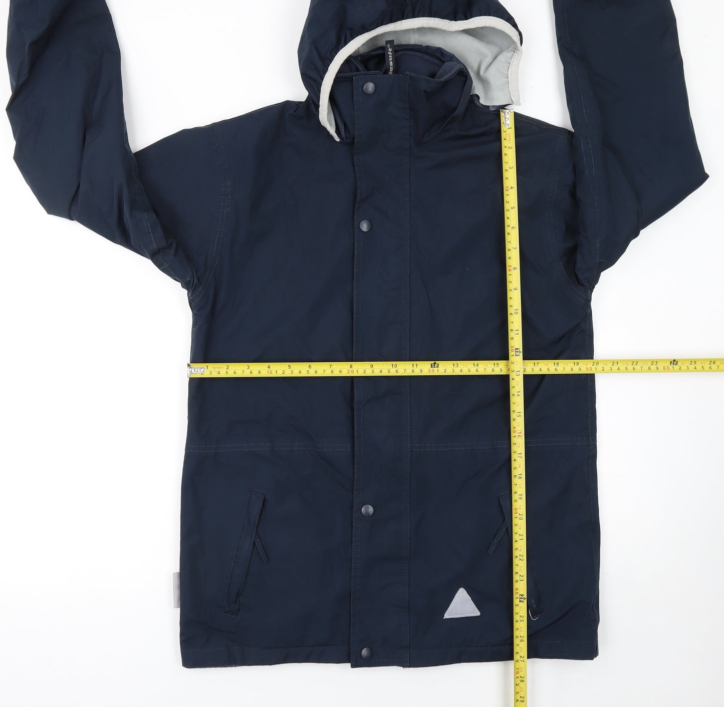 Result Boys Blue Waterproof Hooded Rain Coat 13-14 Years