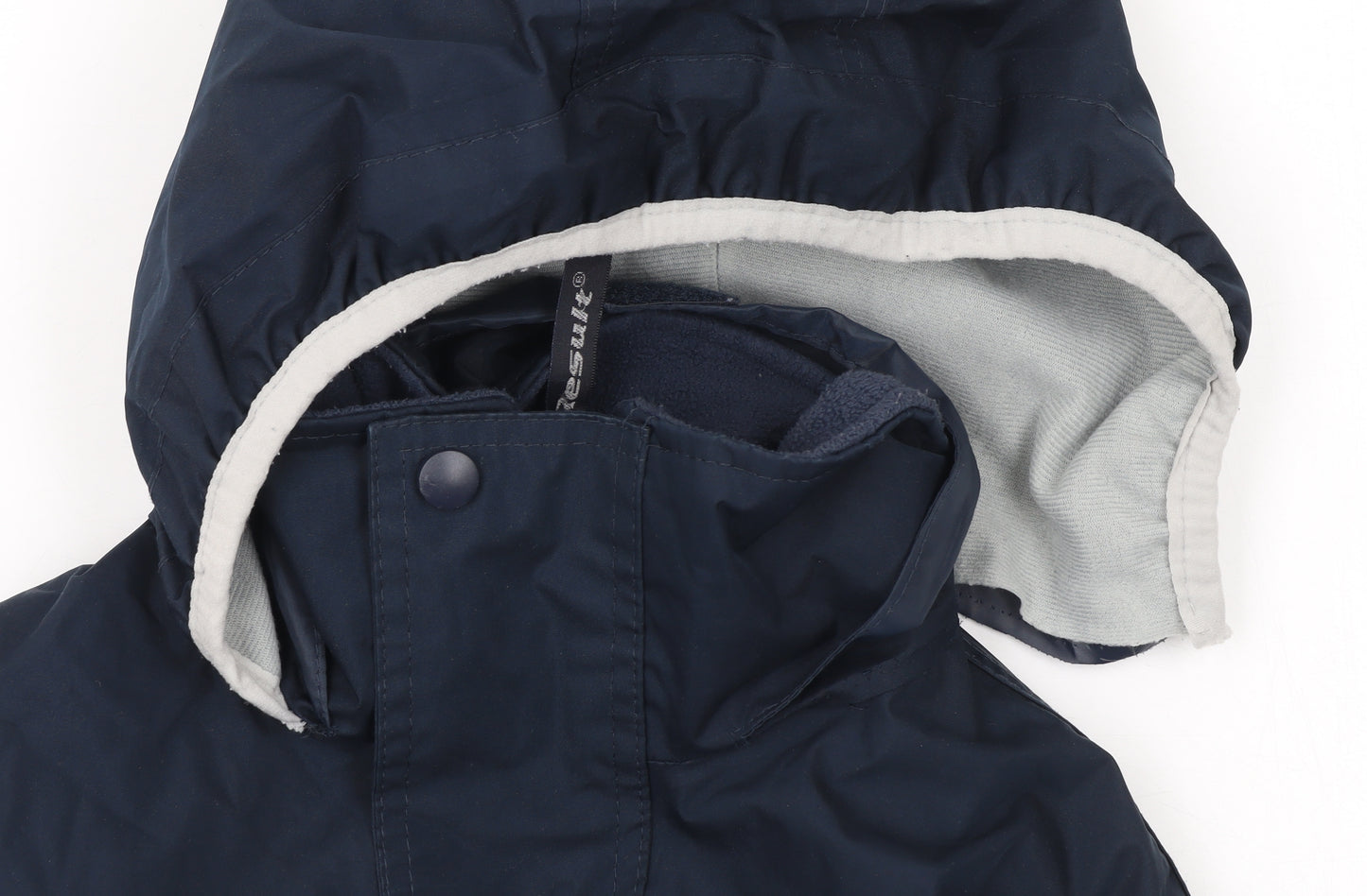 Result Boys Blue Waterproof Hooded Rain Coat 13-14 Years