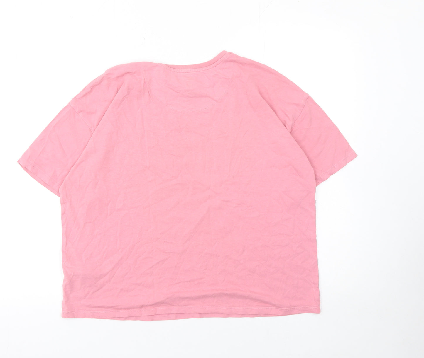 Marks and Spencer Girls Pink Snoopy Graphic Cotton T-Shirt 15-16 Years