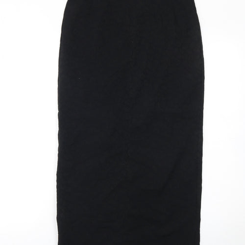 French Connection Women's Black Long Straight Skirt M