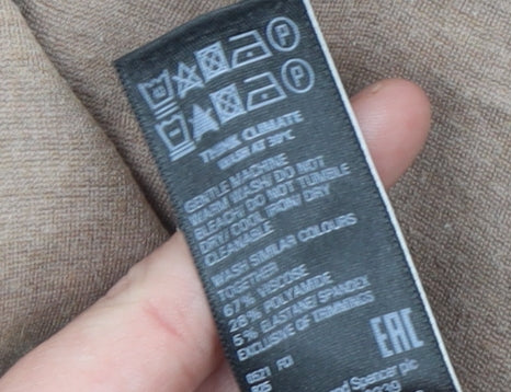 Marks and Spencer Women’s Beige Size 20 Jersey Trousers