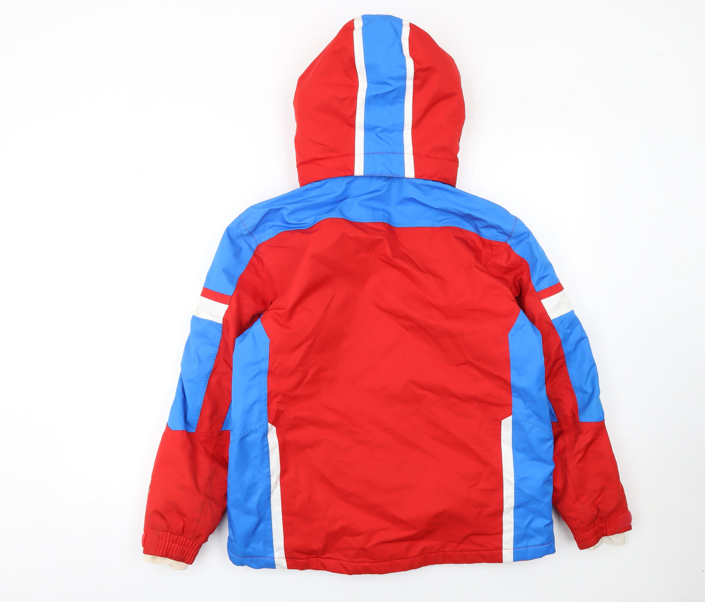 Nevica Boys Red Blue White Ski Jacket 11-12 Years Waterproof Winter Coat