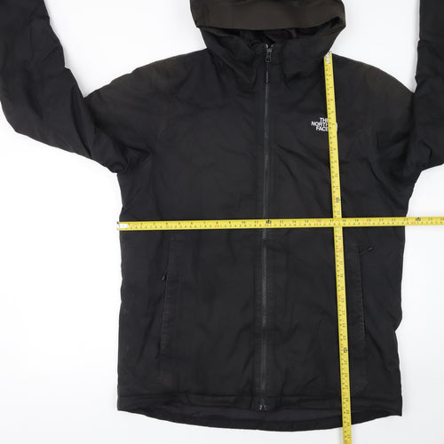 The North Face Men's Black L Waterproof Hooded Rain Jacket