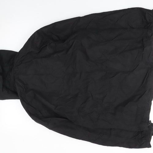 Gelert Men’s Black Waterproof Hooded Rain Jacket M