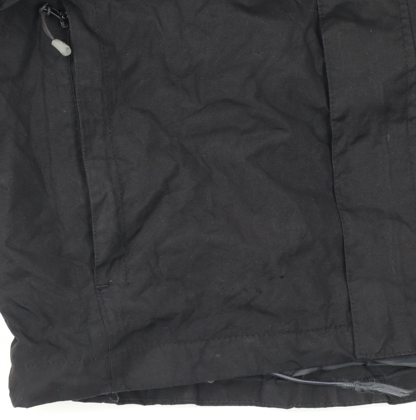 Gelert Men’s Black Waterproof Hooded Rain Jacket M