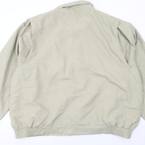 Premier Man Beige 4XL Men's Basic Full Zip Lined Casual Jacket