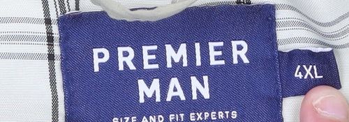 Premier Man Beige 4XL Men's Basic Full Zip Lined Casual Jacket