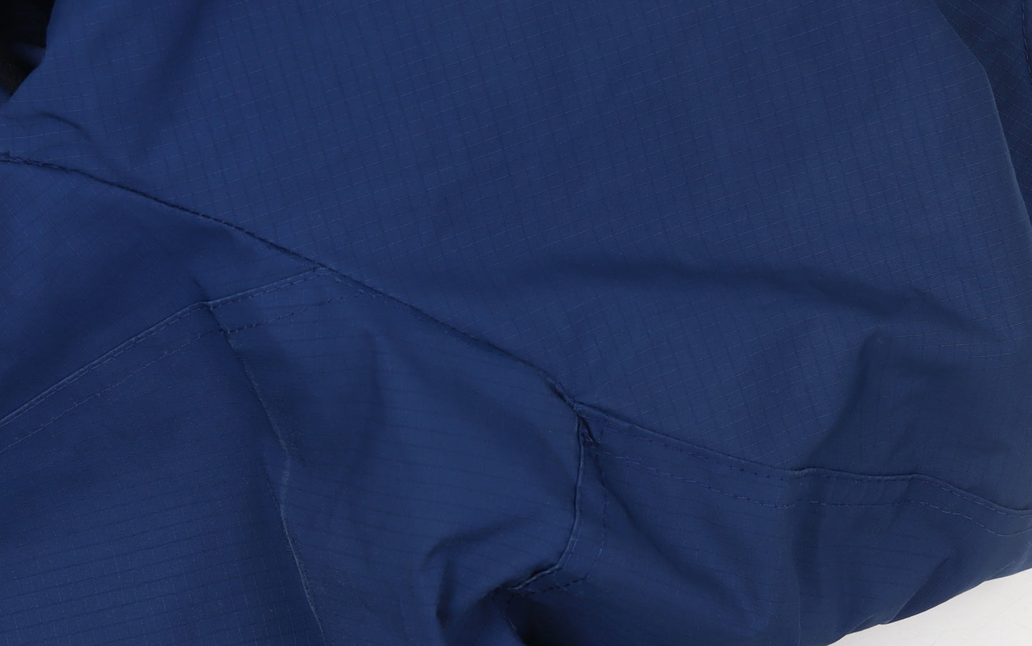 Hollister Men's Blue L All-Weather Hooded Waterproof Jacket