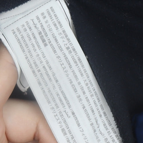 Hollister Men's Blue L All-Weather Hooded Waterproof Jacket